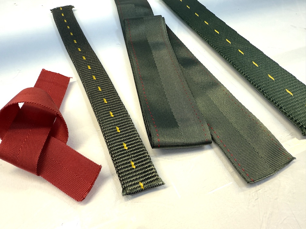 MIL-W-4088 Type I, IA, II, III, IV, VI, VII, VIII, VIIIA, VIIIB, VIIIC, IX Sangle nylon