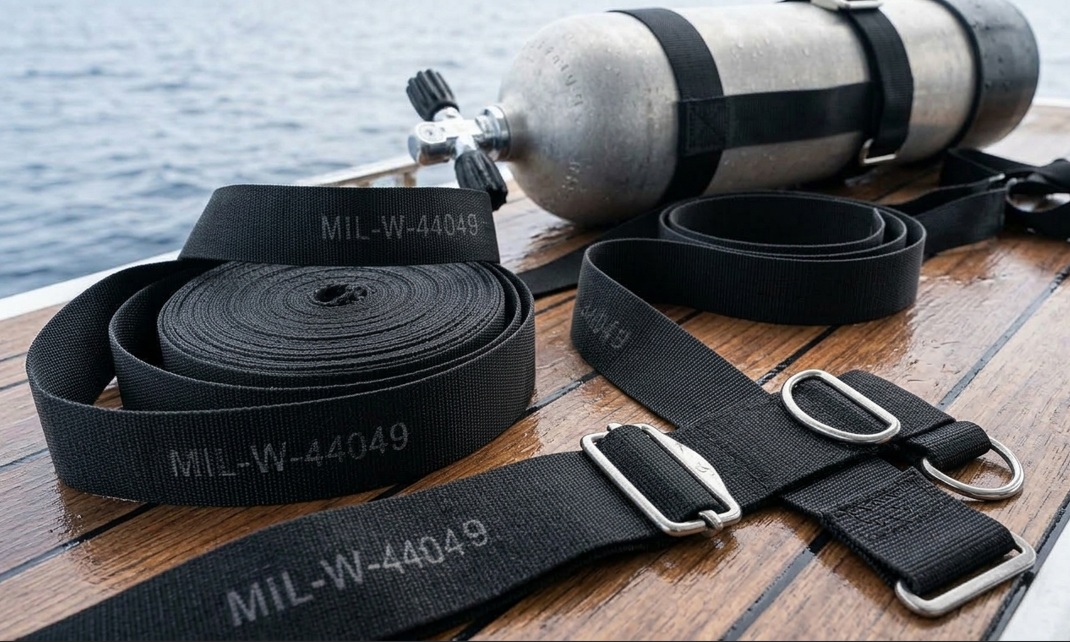 MIL-W-44049 3/8 Type I, II, III Sangle et ruban
